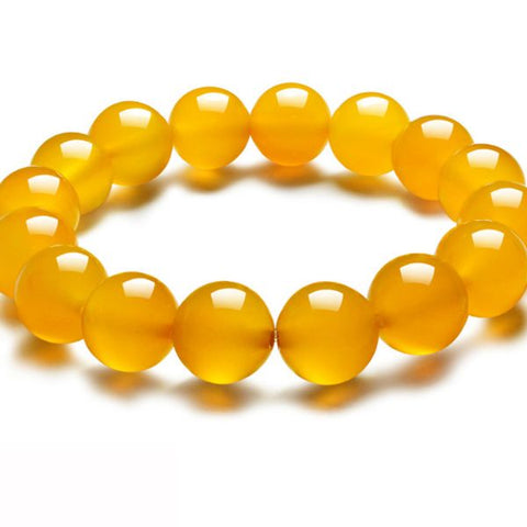 Natural Citrine Premium Translucent Blessing Bracelet