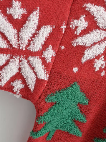 Suéter de mujer: Prendas de abrigo holgadas para otoño e invierno | Suéter navideño retro con diseño de estudiante coreano | Top de punto grueso 