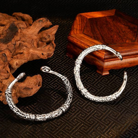 Sterling Silver Monkey King Fashion Premium Bracelet