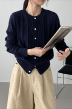 Atmospheric Wool Knit Cardigan