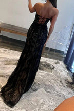 Meerjungfrau Sweetheart Korsett Ballkleid mit Applikationen
