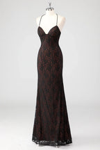 Spaghettiträger Spaghettiträger-Abendkleid