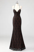 Spaghettiträger Spaghettiträger-Abendkleid