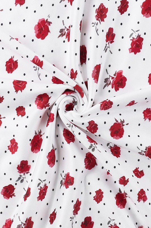 Fresh Floral Slim Cami Maxi Dress
