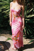 Sweet Floral Cami Maxi Dress