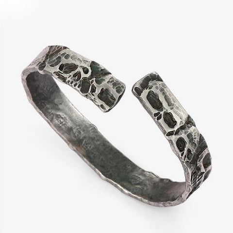 Sterling Silver Vintage Pure Skull Bracelet