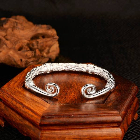 Sterling Silver Monkey King Fashion Premium Bracelet