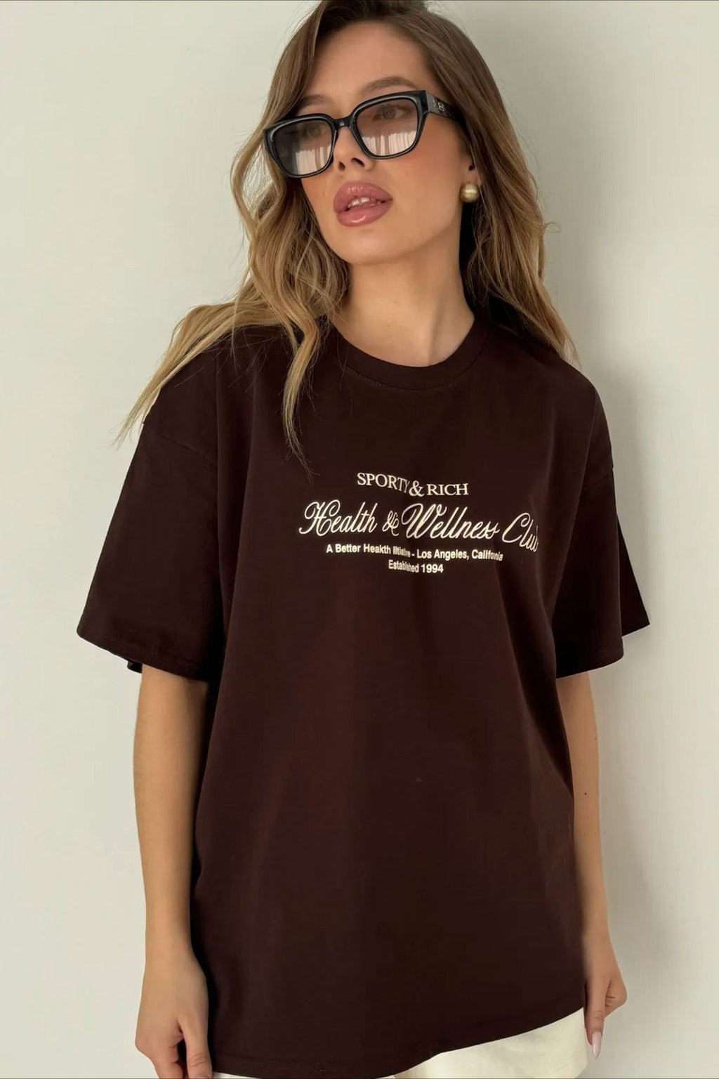 Minimalist Casual Cotton Letter Print Short Sleeve T-shirt