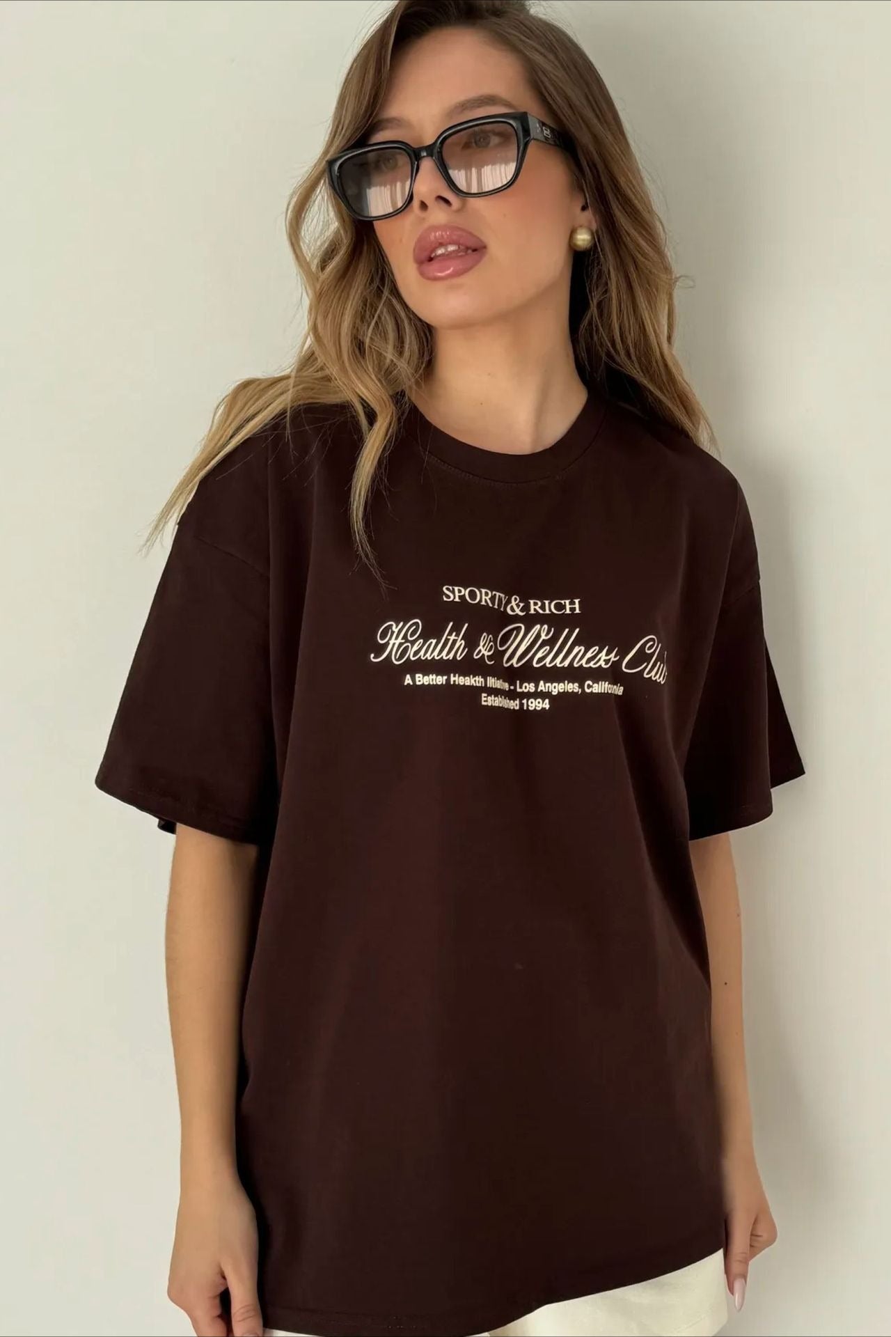 Minimalist Casual Cotton Letter Print Short Sleeve T-shirt