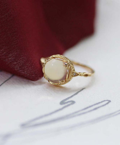 Original Design Gold Sterling Silber Overgild Zirkon Kristall Ringe 