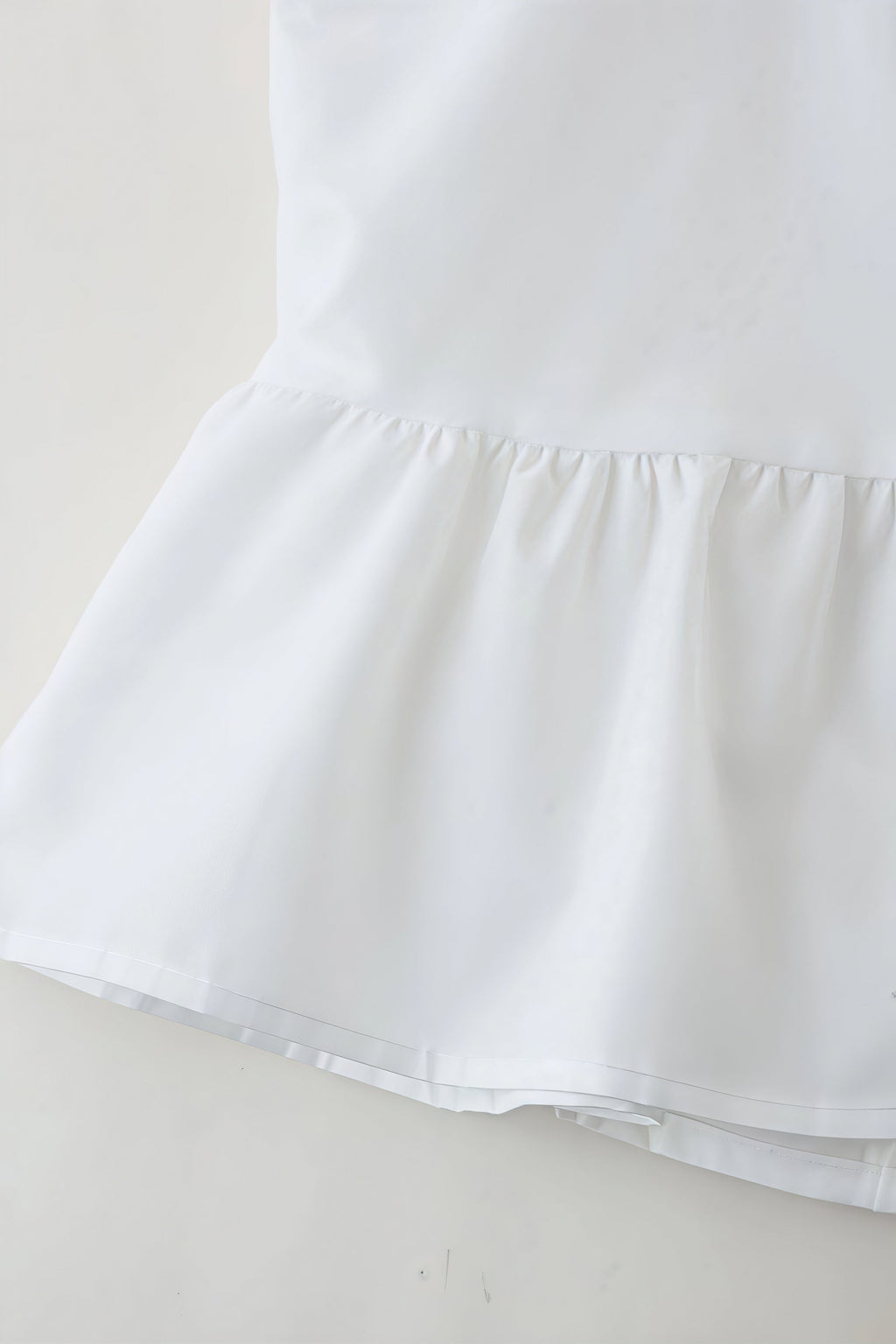 White Bow Slim Fit Cami Top