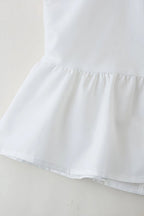 White Bow Slim Fit Cami Top