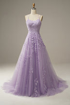 Prinzessinnen-Abendkleid mit Spaghettiträgern