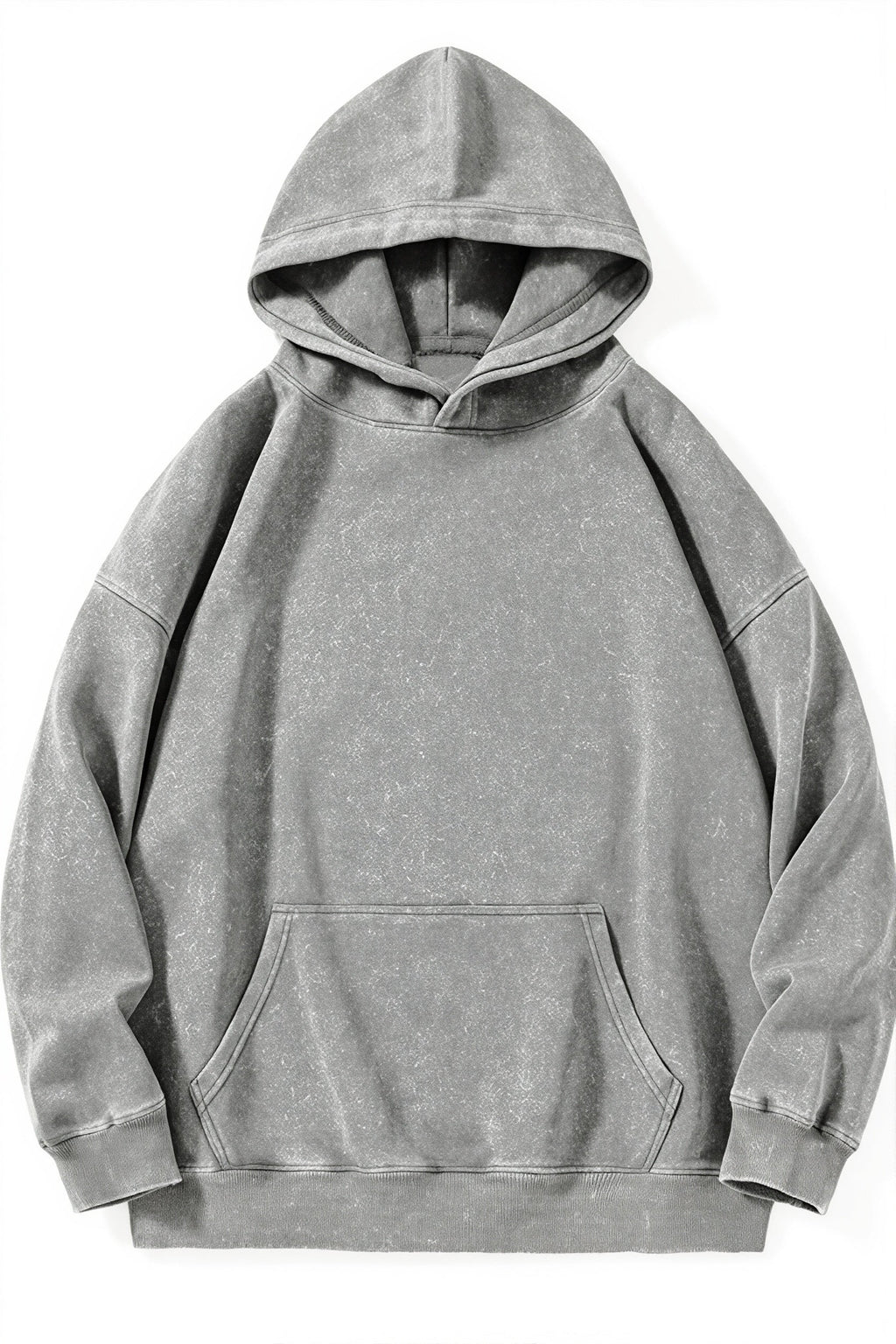Retro Washed Oversized Pullover Hoodie