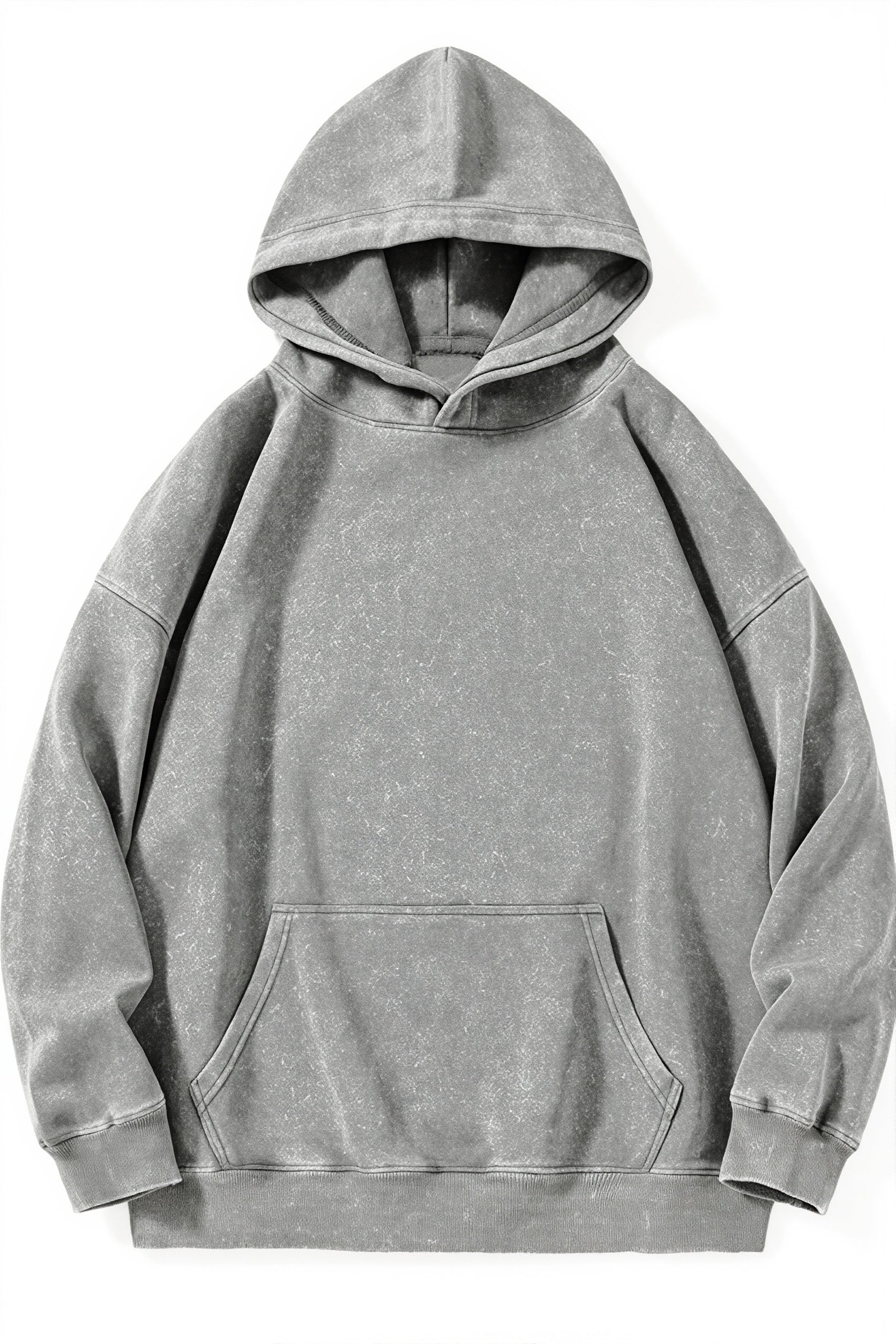 Retro Washed Oversized Pullover Hoodie