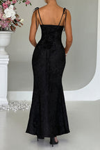 Jacquard Bodycon Cami Maxi Dress
