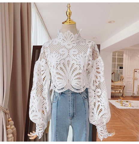 Joselyn Spitzenbluse 