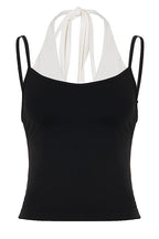 Sexy Casual Fake Two Piece Halter Top