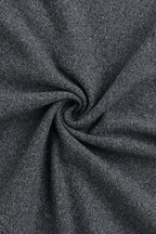 Fitted Round Neck Long Sleeve Maxi Dress