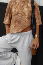 Printed Loose Round Neck T-shirt