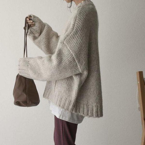 Ivory Drift Sweater