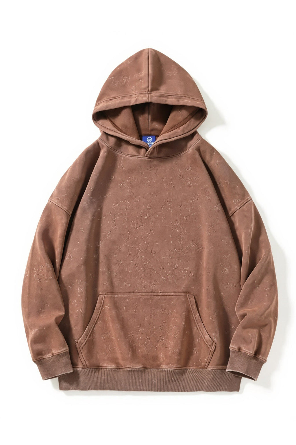 Retro Washed Oversized Pullover Hoodie