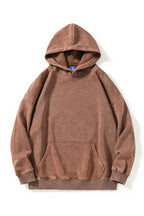 Retro Washed Oversized Pullover Hoodie