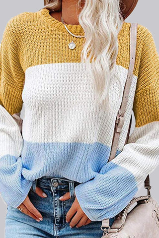 Modische, einfarbige Oberteile mit geteiltem O-Ausschnitt (4 Farben) 