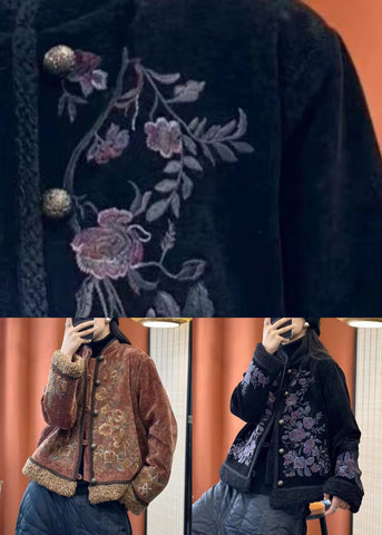 Kaffee Teddy Kunstpelz Patchwork Baumwolle gefüllt Mäntel Stehkragen Frühling 