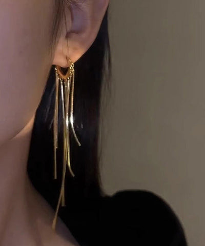 Vogue Gold – Ohrringe aus Sterlingsilber mit vergoldeter Quaste 