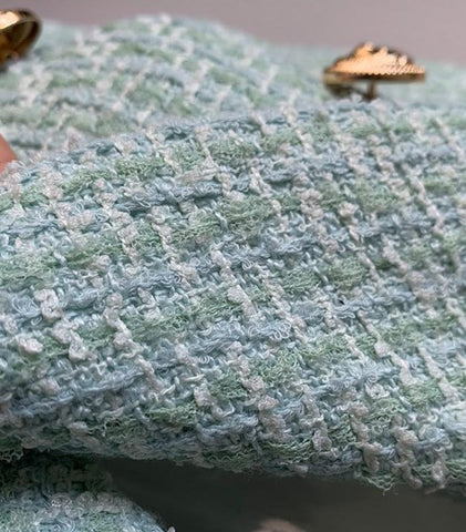 BLAZER DE TWEED SANDRA MINT 