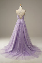 Prinzessinnen-Abendkleid mit Spaghettiträgern