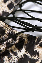 Sexy Leopard Print Maxi Dress
