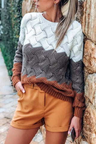 Chicindress O Neck Knit Sweaters