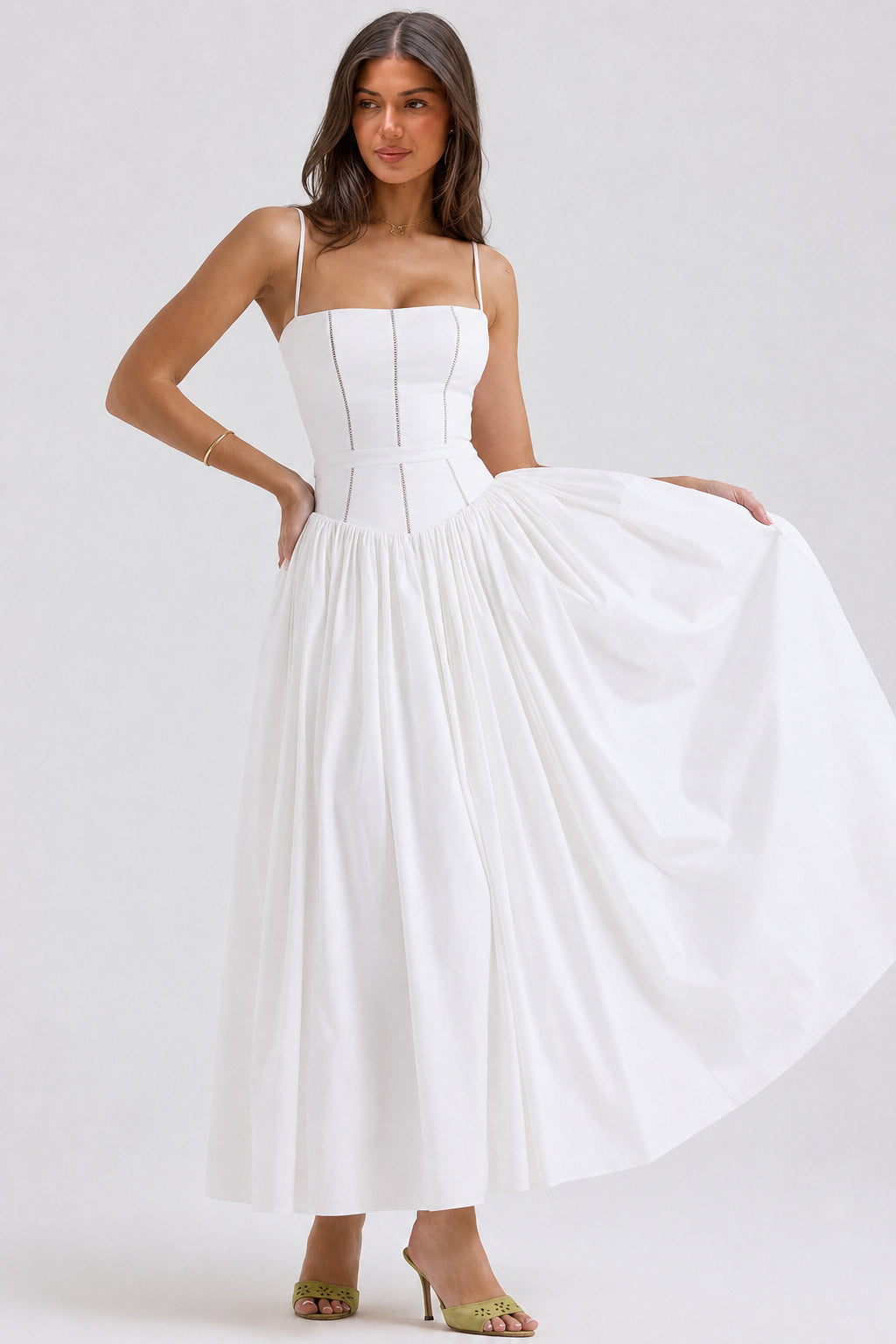 Cami Slim Fit Elegant Maxi Dress