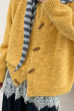 Relaxed Toggle Cardigan
