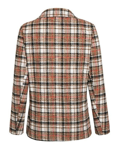 PRECIOSA BLAZER DE CUADROS 
