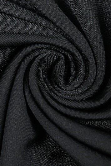 Solid Cutout One Shoulder Maxi Dress