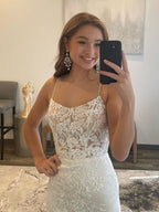 Meerjungfrauen-Abendkleid, langes Ballkleid