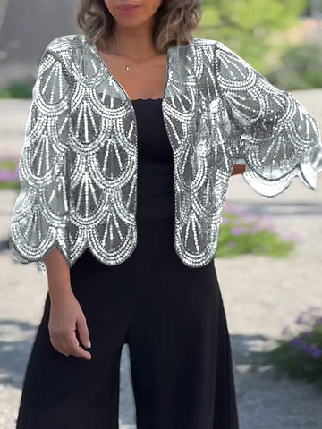 Cárdigan informal de moda 
