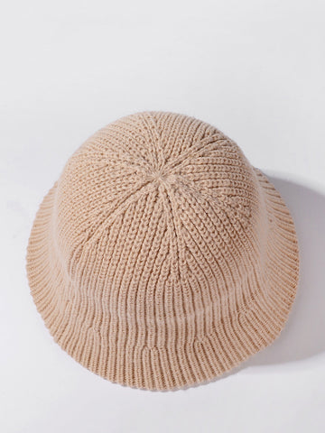 Fahion Pure Color Knitted Winter Warm Hat