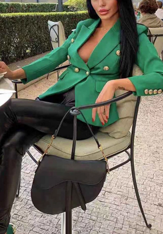 BLAZER ANTONIA VERDE PROFUNDO 