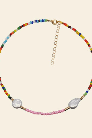 Sally Rainbow Mille Beads Perlenketten-Set 