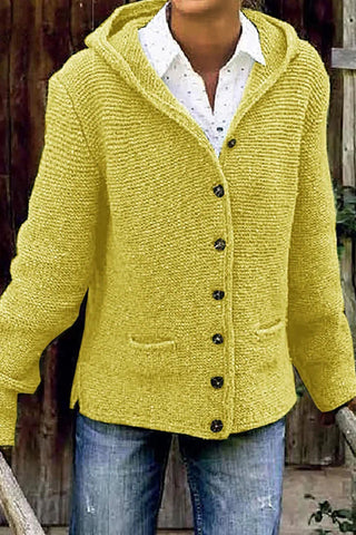 Suéteres con capucha y cuello liso de moda urbana (5 colores) 