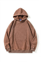 Retro Washed Oversized Pullover Hoodie