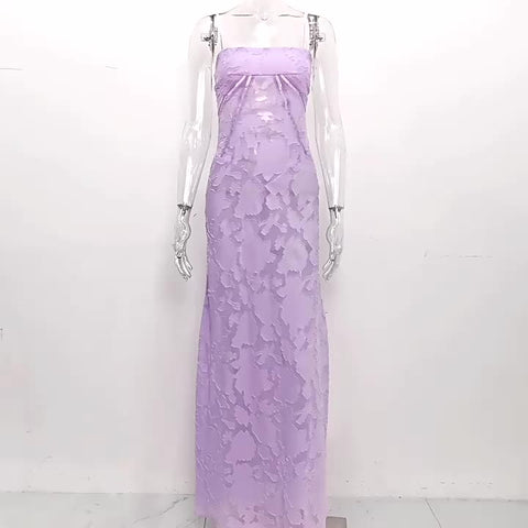 Vestido floral con tirantes finos, espalda descubierta, con cordones, para fiesta de brunch 