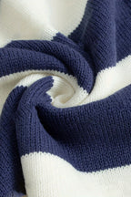 Crew Neck Casual Loose Knit Pullover Sweater