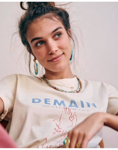 Demain Grafik T-Shirt 