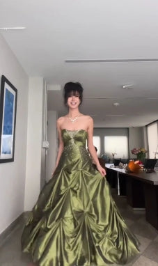 Retro-Ballkleid, trägerlos, neue Kleider, Abiballkleider