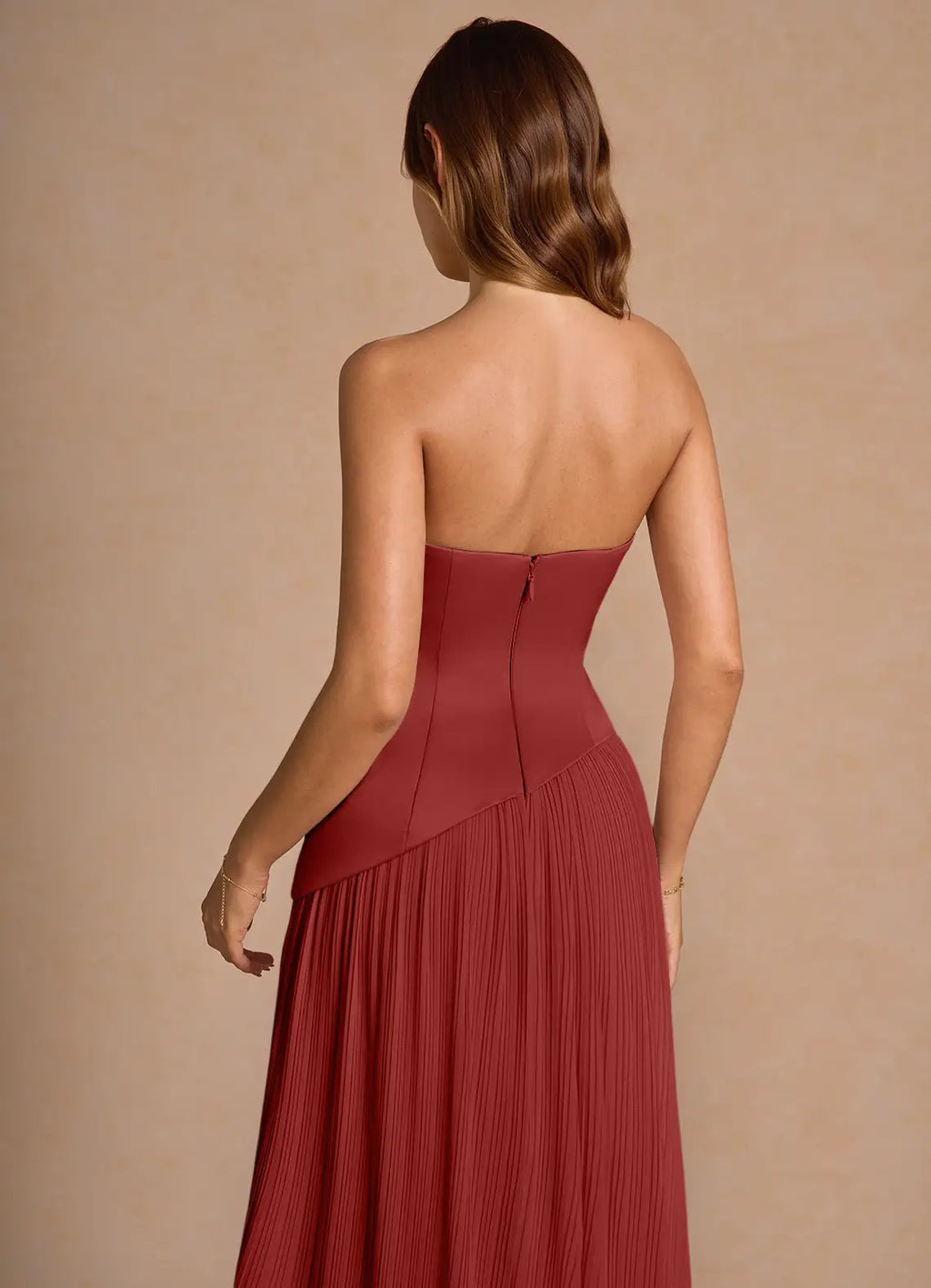 Simple Sleeveless Floor-Length Maxi Dress
